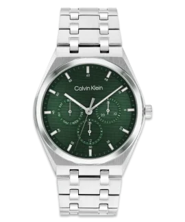 20251007143416 calvin klein motion andriko roloi mpatarias me metalliko mprasele 25200521